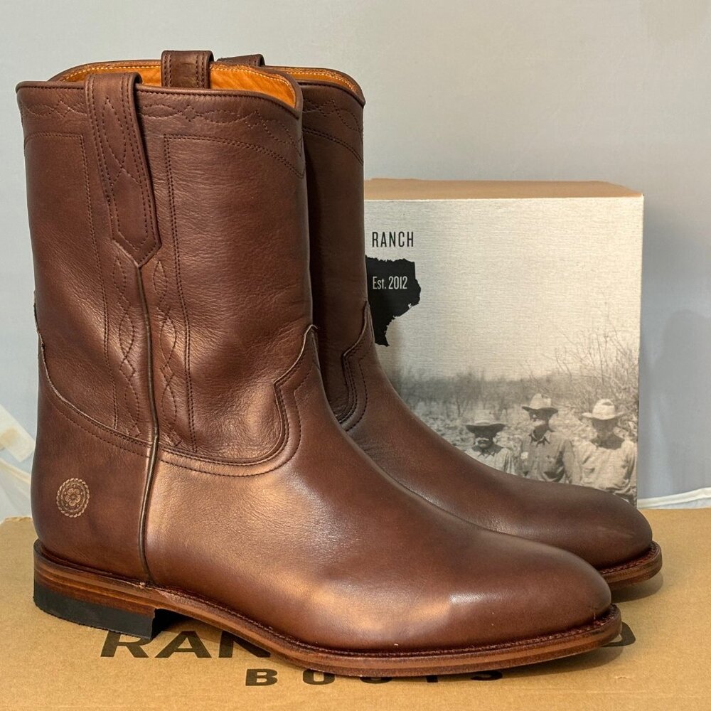 Ranch Road Bexar Classic Roper Boot with Walking Heel